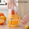 Manual Citrus Juicer Portable Lemon Lime Orange Squeezer BPA-Free Fruit Press Extractor