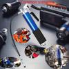 Manual Grip Grease Gun Aluminum Alloy Mini Grease Gun 400CC Handheld Grease Filling 6000-7000PSI with Flexible Hose