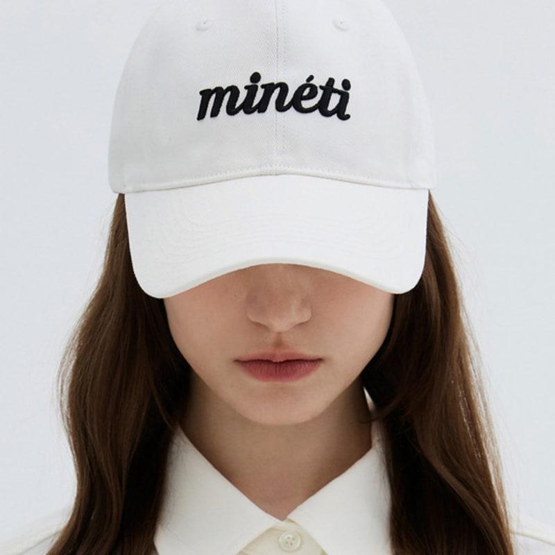 

MINETI Cotton Lettering Ball Cap Y 10425 MT Pink