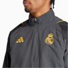 Adidas Real Madrid 23/24 Saison Slim Fit Jacke mit Reißverschlusskragen Langarm Herrenjacken IB0044