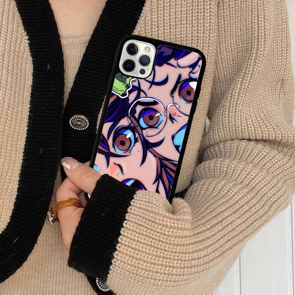 Adventure Anime Dandadan PC+TPU Protective Phone Case For IPhone 17 16 Pro Max 15 Plus 14 13 12 11 Cover