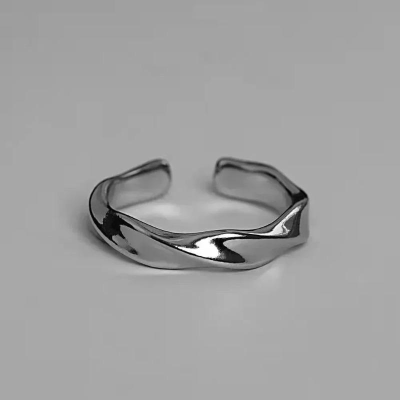 New Design Rings for Women Geometric Irregular Adjustable Opening Finger Ring Luxury Jewelry Gifts Party Accessories Ring
