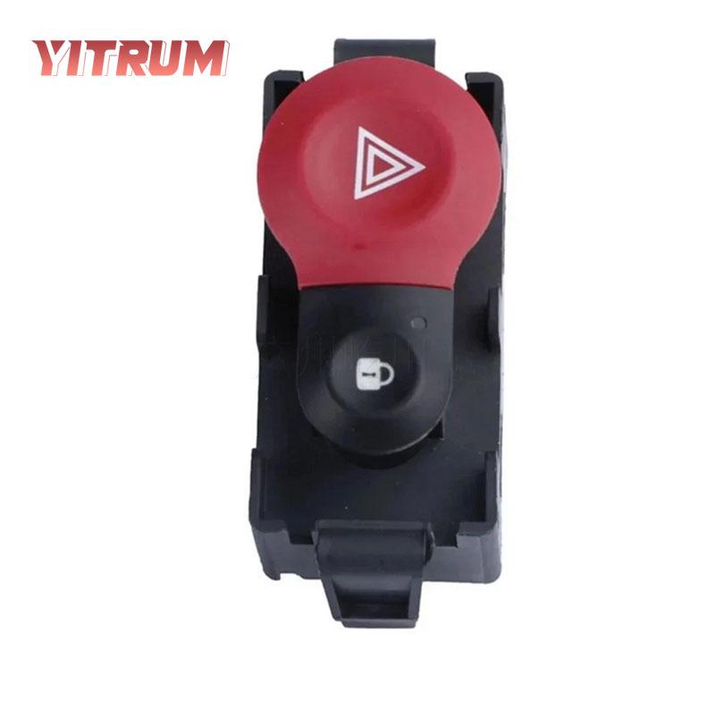 252103766R: Compatible with 2005-2009 RENAULT Hazard Light Switch Guangzhou Yichuan