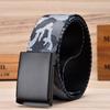 Camouflage 3.8Cm Canvas Belt Military Training Outer Belt Nylon Tactical Belt