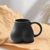 New Creativity Butt Decorative Coffee Mugs Ceramic Cup Heat Resistant Portable Wine Glass Travel Porcelain Mug 300ml Juice Cup