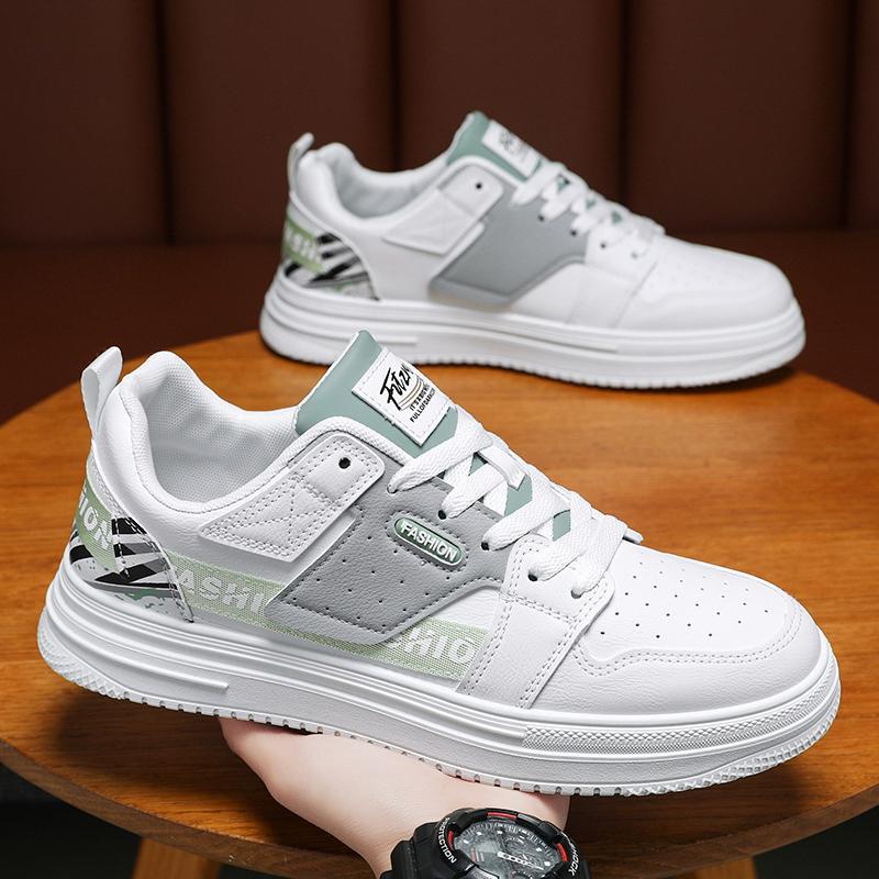 New men's shoes student casual sports board shoes white shoes