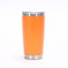 20oz Double Wall Vacuum Insulated Stainless Steel Travel Mug Car Office Home - Lightweight Portable Cup With Press Lid