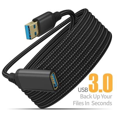 Cavo di prolunga per stampante per fotocamera per computer USB 3.0 maschio-femmina intrecciato ad alta velocità per trasmissione dati