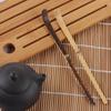 Teaware Kitchen Tool Spice Gadget Handmade Black Bamboo Wood Tea Sticks Leaf Spatula Matcha Spoon Kitchen Tool Cooking Utensil