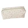 Floral Fresh Pencil Case, INS Style, High Aesthetic Value, Large Capacity, Girlish Design, Single-Layer Stationery Storage Bag for Students.