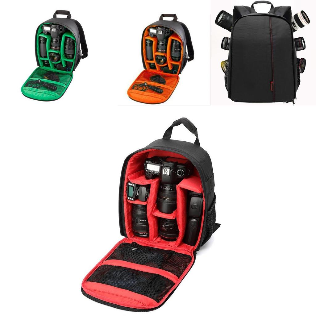 Antishock Camera Bag With Breathable Back System For Outdoor Photography Enthusiasts