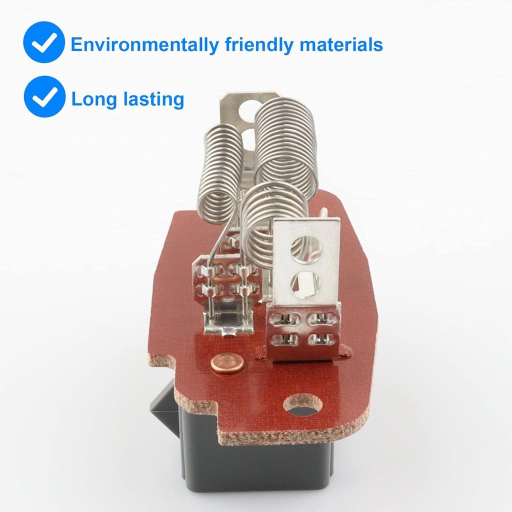 HVAC Blower Motor Resistor for Ford 1987-1996 F150 F250 F350, 83-94 Ranger, 86-97 Aerostar, 88-96 E150 E250, 91-94 Explorer, Replace 973-011, YH-1720