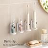 No-Drill Wall-Mounted Electric Toothbrush Holder