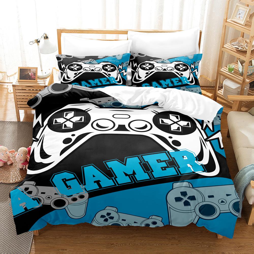 Fashion Technology Printing, 3D Digital Printing, Bedding, Duvet Covers, Pillowcases, Three-piece Sets