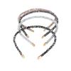 Women Girls Hair Accessories Rhinestone Shinny Crystal Beads Bezel Hairband Headband Headhoop