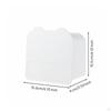 Napkin Holder Dustproof Wall Mounted Storage Box Versatile Hinged Lid Dispenser for Women,
