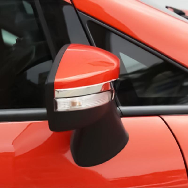 For Ford Kuga Escape Ecosport 2013- Rearview Mirror Trim Anti-Scratch Strip Side Mirror Sticker Cover Styling Accessories