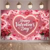 Party Supplies Large-size Decorations Banner Lightweight Valentine’s Decor For Valentine’s Day Gift Celebration