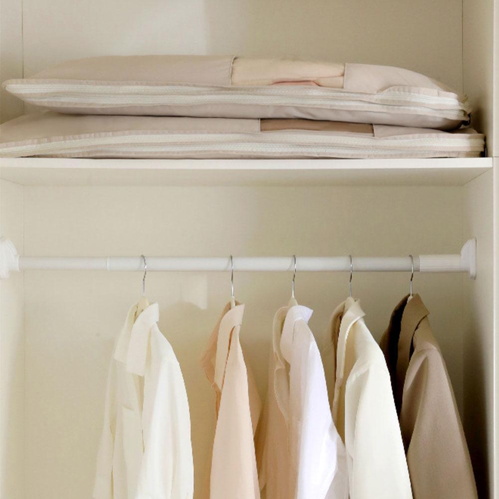 Space Saving Hanging Garment Bag with Self Compression Zipper Space Saver Closet Organizer Coat Storage Bag for Closet Storage