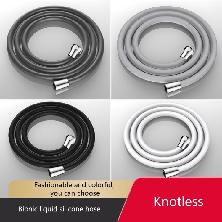 Universal Silicone Shower Hose Easy To Install Anti Twist Designs Shower Hose Flexible Bathroom Hose Simple Installation