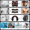 EMS Abs Trainer Rechargeable Abdominal Muscle Stimulator Belt With Multiple Fitness Modes For Core Workout And Home Gym Use