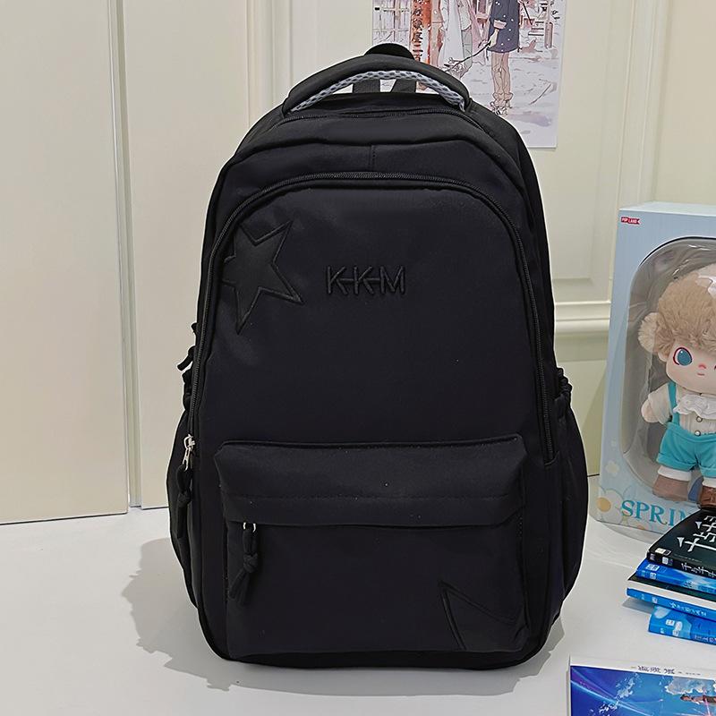 

Школьный рюкзак нишевый высокой ценности большой вместимости рюкзак звезда студент колледжа корейский милый школьный рюкзак простой повседневный универсальный рюкзак