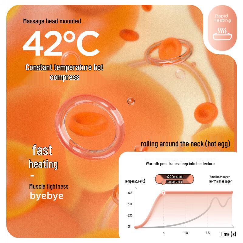 Little Bear U-shaped Neck Massager Pillow