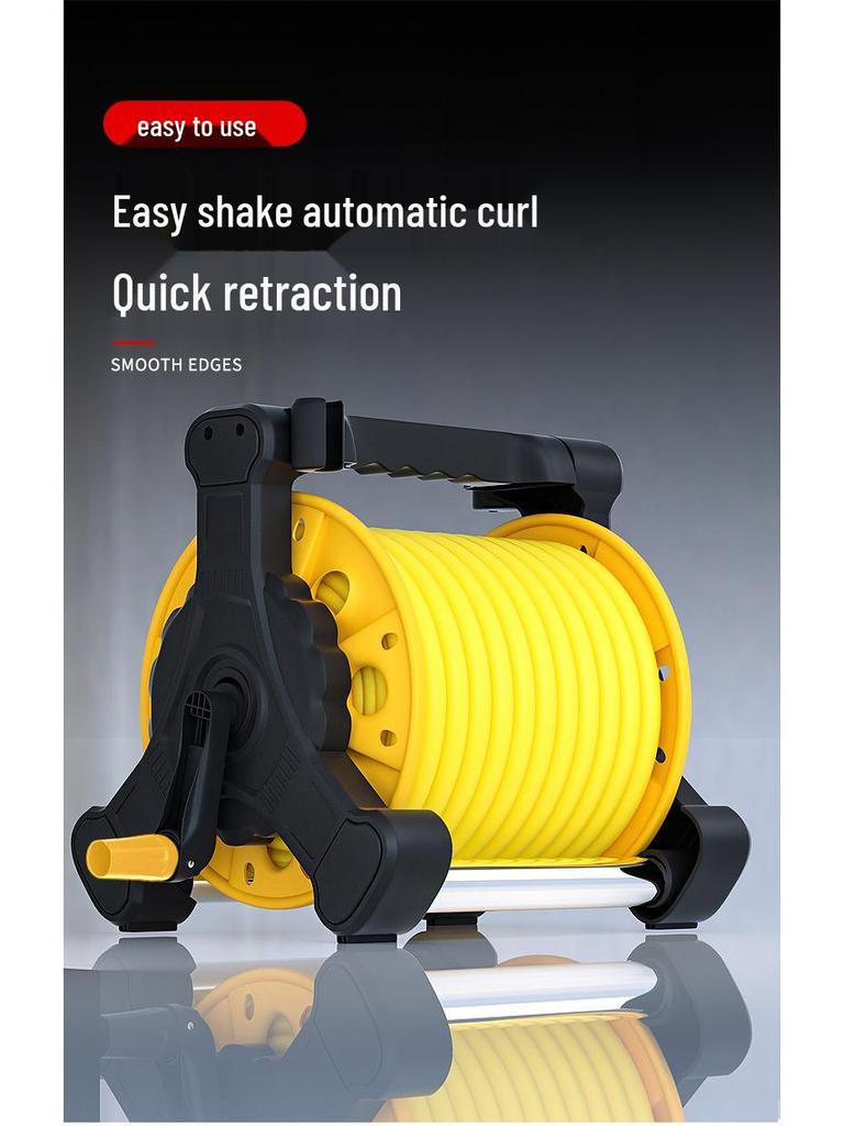 Portable High-Pressure Car Wash Water Gun with Storage Rack