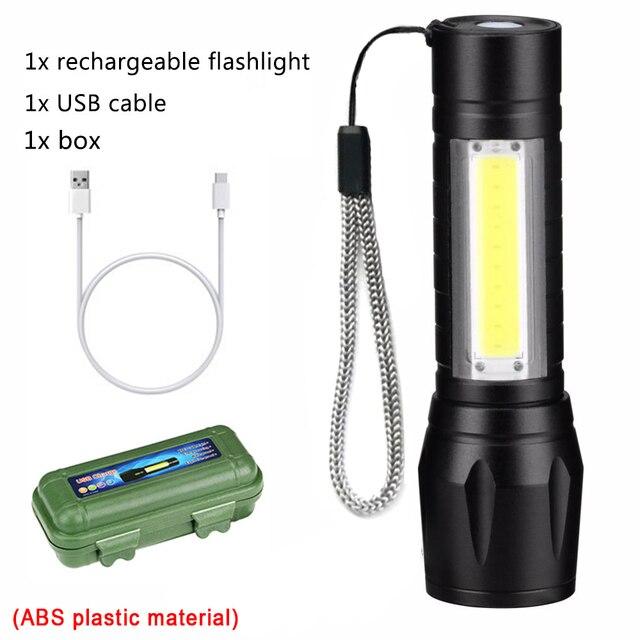 thumbnail image 2 of Bright Keychain Flashlight Mini Flashlight Keychain 500 Lumens Rechargeable Pocket Flashlight Magnetic Hat Clip For Travel,Walking,Hiking-Black Rechargeable Waterproof Flashlight Keychain 2 of 9