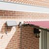 Retractable Awning Red and White 450 X 300 Cm