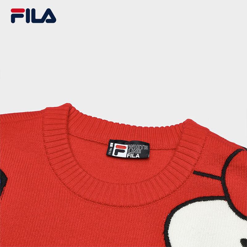 FILA Unisex New Year Graffiti Logo Knitted Sweater