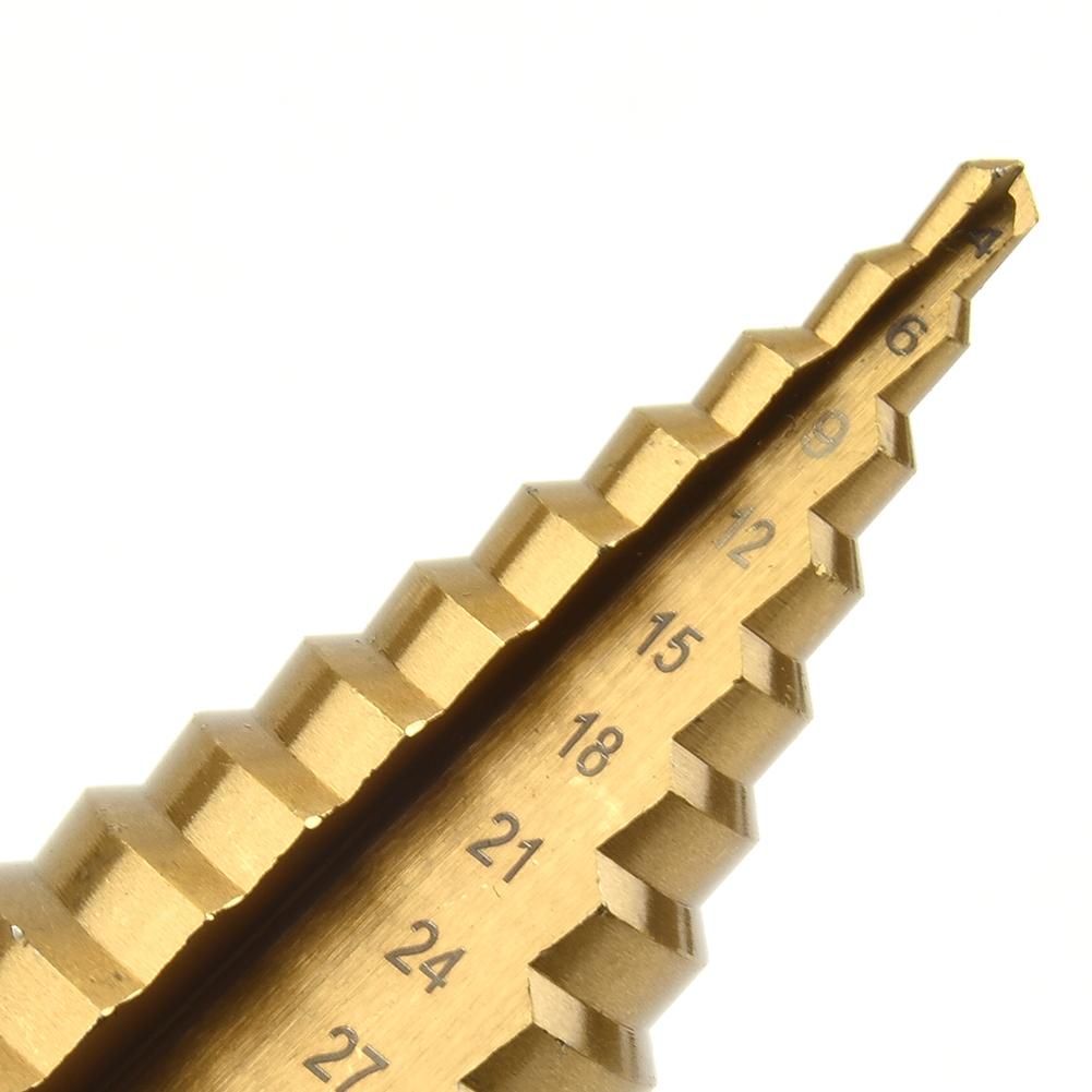 Burghiu Treaptă 4-42mm Bit Conic Tăietor Găuri Burghiere Titan