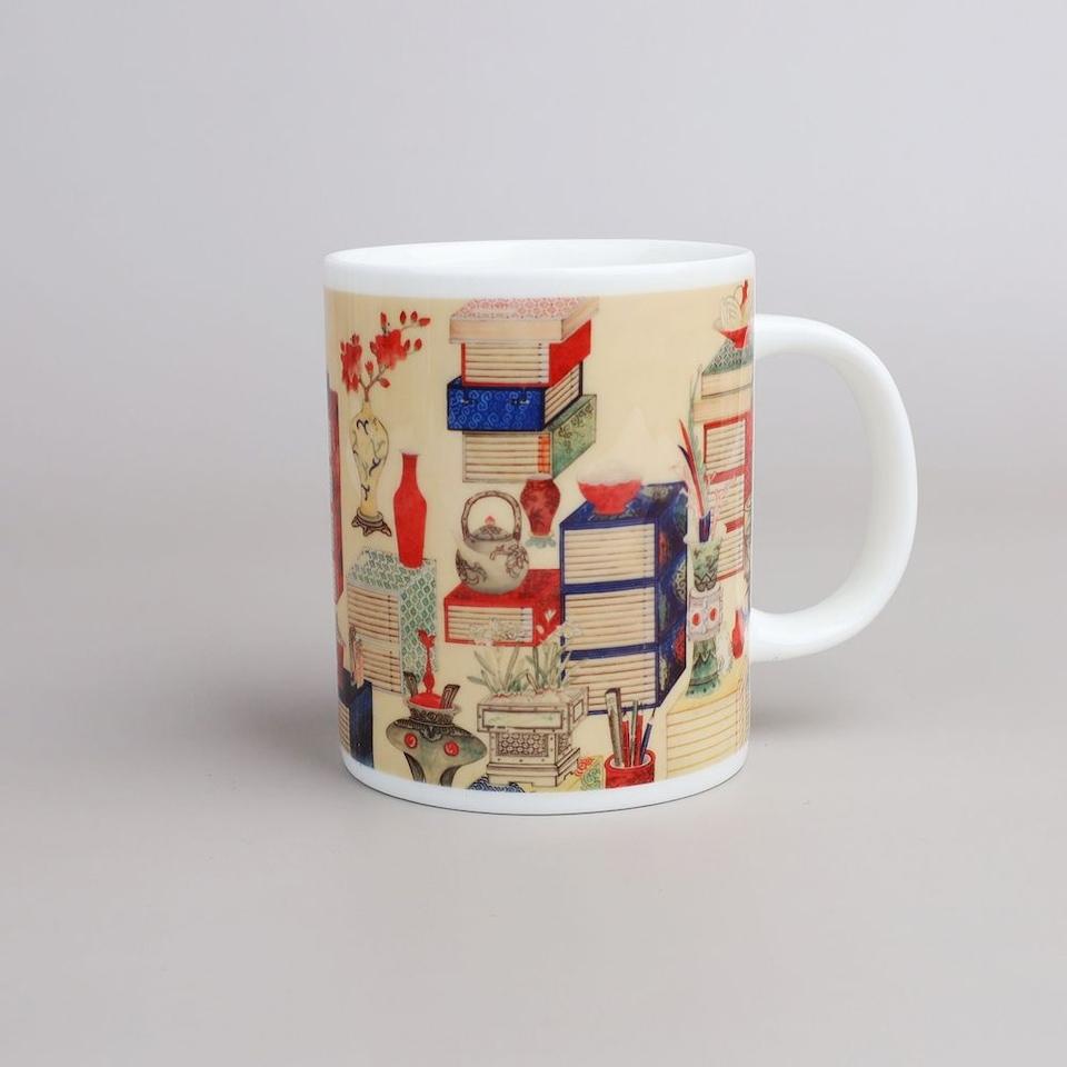 Bone China Koreanische Traditionelle Becher Serie - Heritage Design Porzellanbecher Tasse