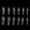 240pcs Artificial Ultra Thin Nail Tips Transparent False Nail Extension Tips Clear Nail Tips