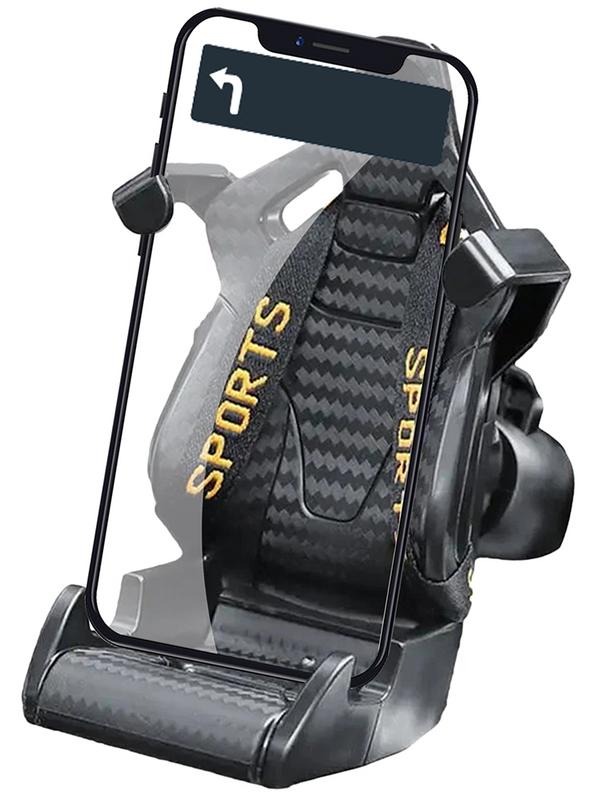 

Car Cell Phone Holder Racing Seat Phone Mount Multifunctional Racing Seat Air Vent Car Navigation Holder Decoration car tools