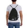 MINIER Snoopy Gym Large Capacity Drawstring Gym Exercise Multifunctional Drawstring 42cm Long x 36cm Wide Sack, Backpack, Lightweight, Waterproof,