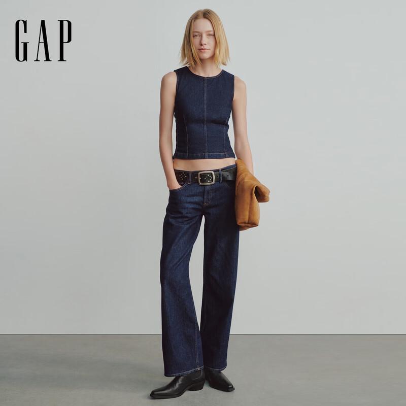 

Gap Women s Low-Rise Loose Straight Retro Jeans 28 US