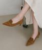 Gisse Handgefertigte Lammleder Wildleder Sein Stiletto-Pumps Gis-45206-1