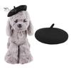 Haustiermütze, verstellbar, süße Katzen-Baskenmütze, bequem, weich, Hundekostüm, Kopfbedeckung, Foto-Requisiten, Haustier-Mode-Accessoires