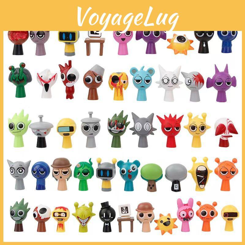 Figure Action Sprunki Cartoon Model Toy Decoration Doll Children Gifts Ornament