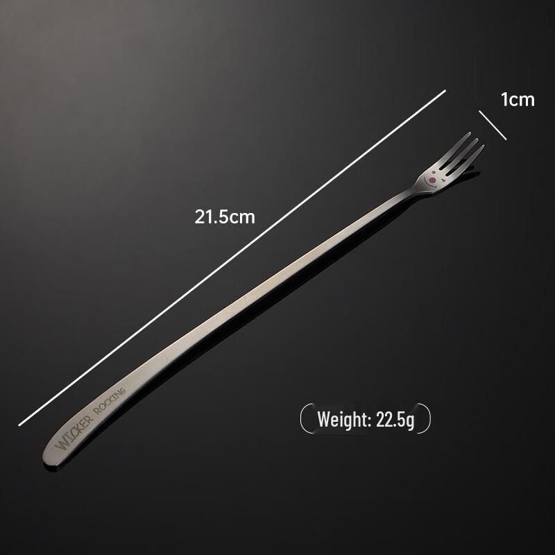 QianXing 304 Stainless Steel Smiley Slanted Handle 7-Piece Cutlery Set