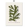 Minimalism Abstract Woman Posters Wall Art Canvas Painting For Living Room Home Decor Matisse Green Leaf Flower Modern