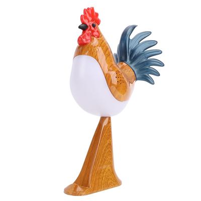 Cordless Chicken Desk Lamp with Touch Sensor Rechargeable 3 Color Temperature LED Dimmable Nightstand Lamp for Bedroom Office Dorm