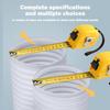 150mm Air Conditioner Exhaust Duct Telescopic Heat Exhaust Ventilation Duct Thickened Wire Corrugated Duct Air Conditioner Parts
