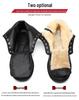 Men's Winter Cotton Fleece-Lined Martin Boots: High-Top, Thick-Sole British Style Workwear Shoes for Snow.
