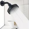 High Pressure Shower Head -Powerful, Luxurious Bathroom Shower Head with Powerful Jet and Small Silicone Nozzle - Wall Mounted