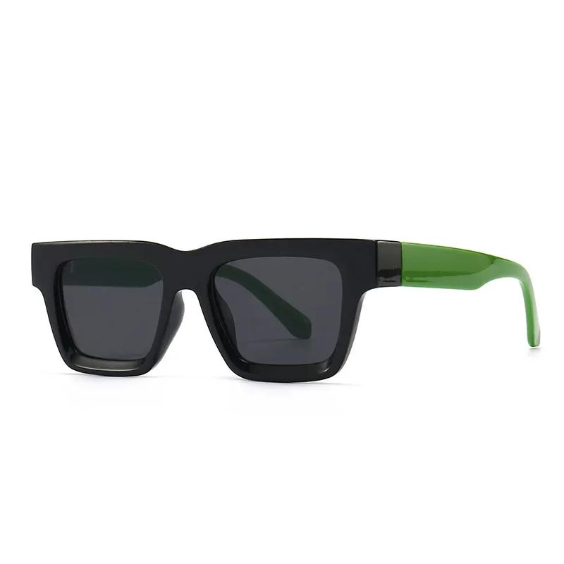 New Man Brand Designer Fashion Mirror Sun Glasses Square Vintage Sunglasses Male Retro Black Outdoor Travel Mirror
