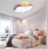 LED Cloud Ceiling Lights Iron Lampshade Luminaire Children Bedroom Light Fixtures Colorful Lighting Hanging Ceiling Lamp WF1020