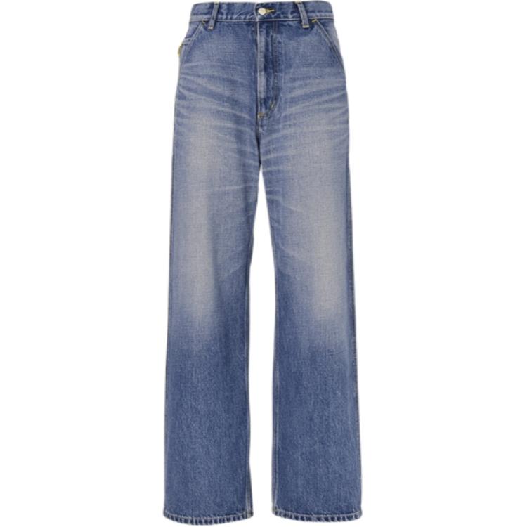 ONITSUKA TIGER 2025 Autumn Winter Series Straight Leg Fashion Comfortable Versatile Jeans Women Bottoms 2182B534-300