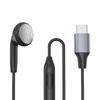 Earphone Single Side Earphone With Microphone for Smartphones Secure In Ear Design, Reinforced Cable, Wide  Use